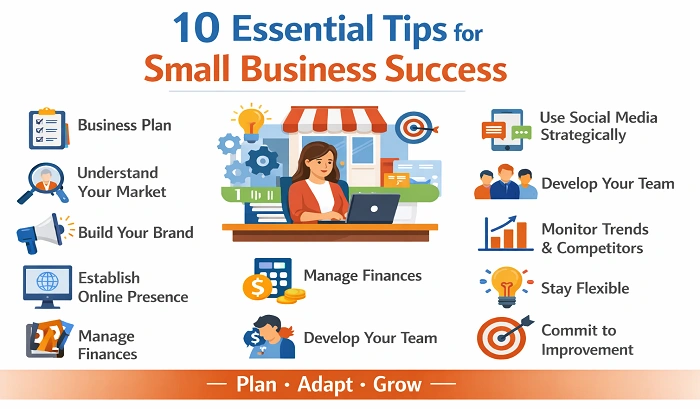 10 Essential Tips for Small Business Success: A Complete Guide