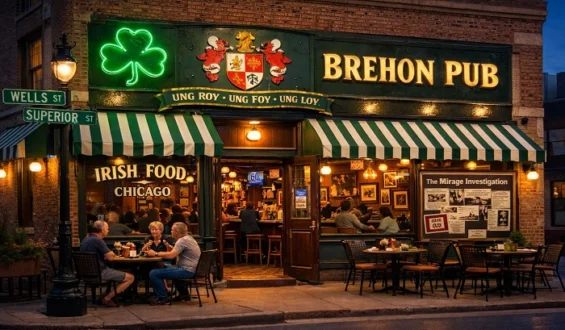 Brehon Pub: A Historic Chicago Spot for Irish Food, Drinks, and Stories