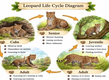 Leopard Life Cycle Diagram: Understanding Each Stage of Growth