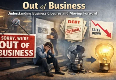 Out of Business Sign: Understanding Business Closures and Moving Forward