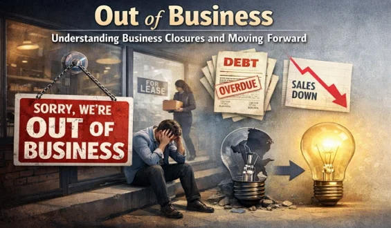 Out of Business Sign: Understanding Business Closures and Moving Forward